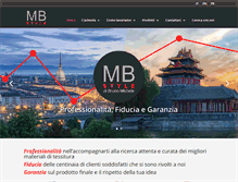 Tablet Screenshot of mbstyle.it